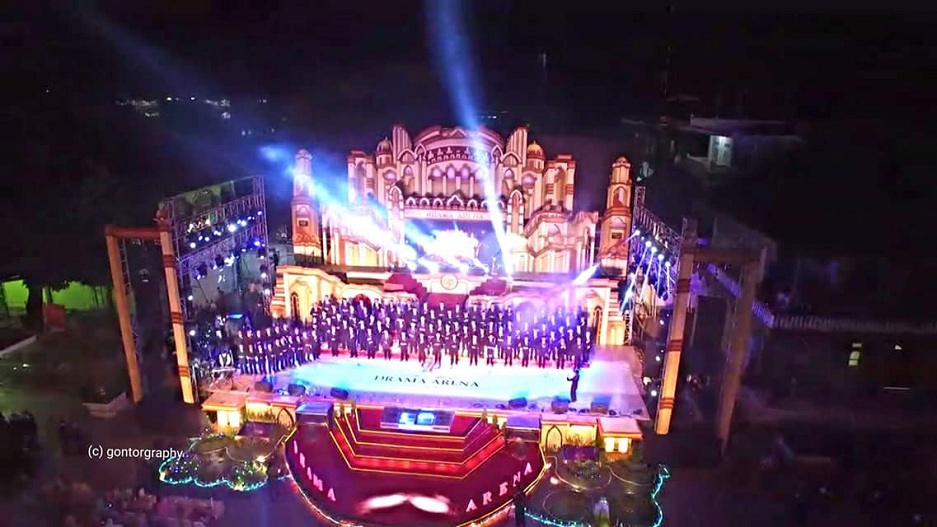 Drama Arena 591 Berjalan Lancar dan Meriah Gontor