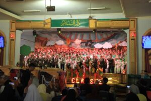 Suasana Vocal Group dan Nasyid Antarkelas, Jum'at (1/9)