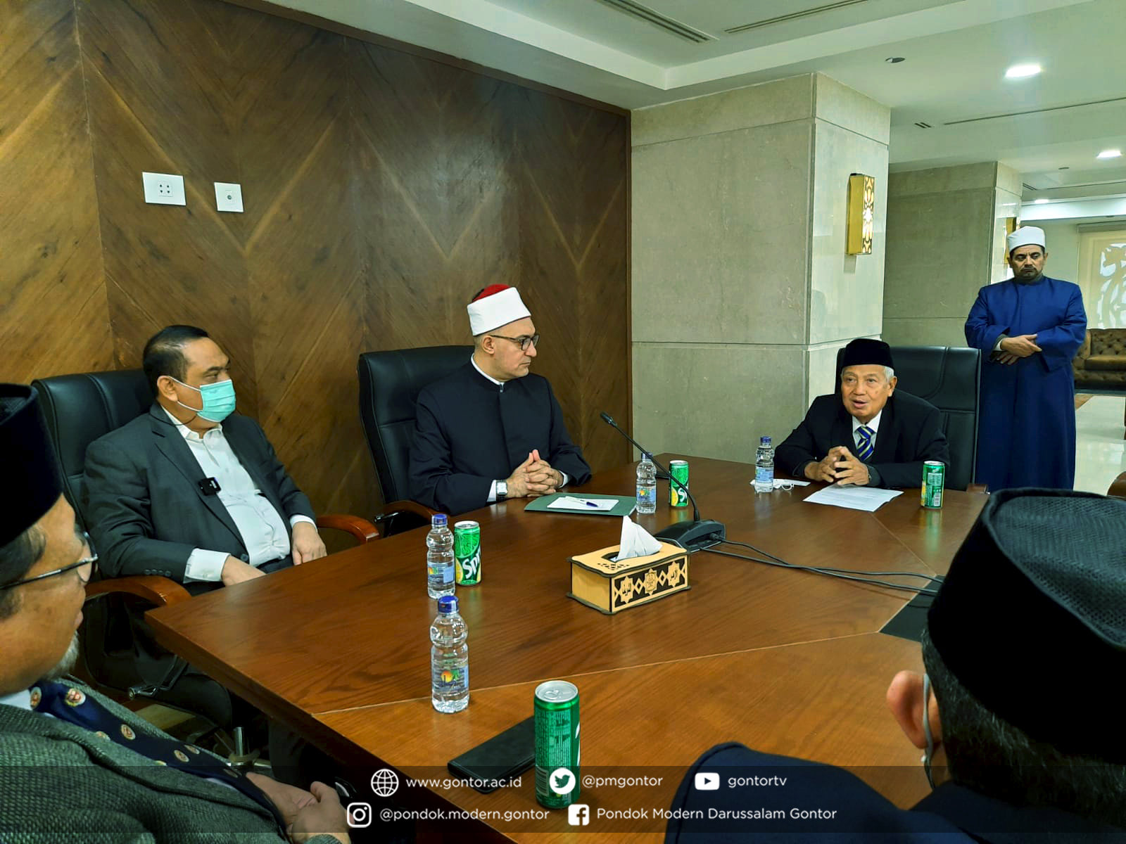 Perkuat Sistem Muadalah, Pimpinan PMDG Temui Sekjen Majma’ al-Buhuts al-Islamiyyah Prof. Dr. Nazhir ‘Iyad